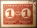 Známky používané k proclení zboží PDNČ poštovními úřady 1